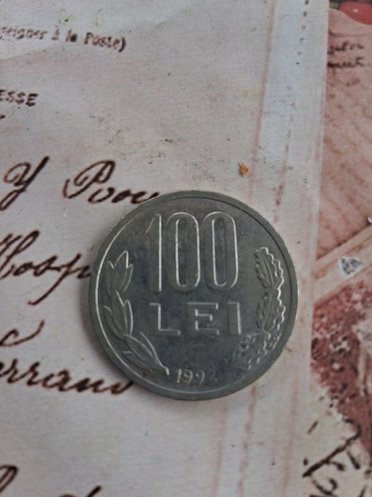 Moneda 100 lei 1992
