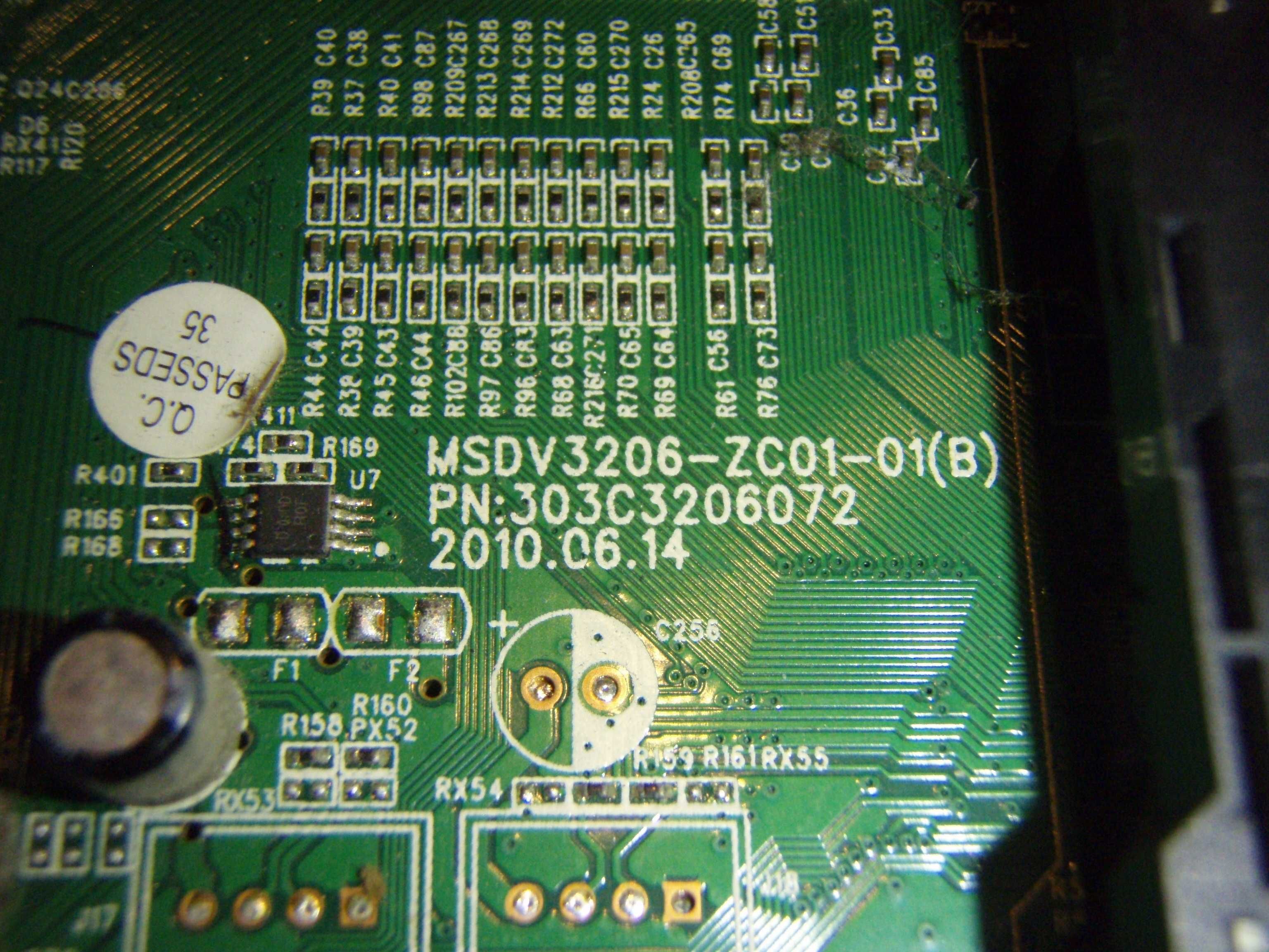 MSDV3206-ZC01-01(B) LED 22" CLAA215FA TV2415-ZC02-01 Videocon V2222LEF