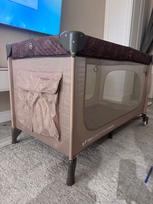 Детский манеж-кроватка Happy baby