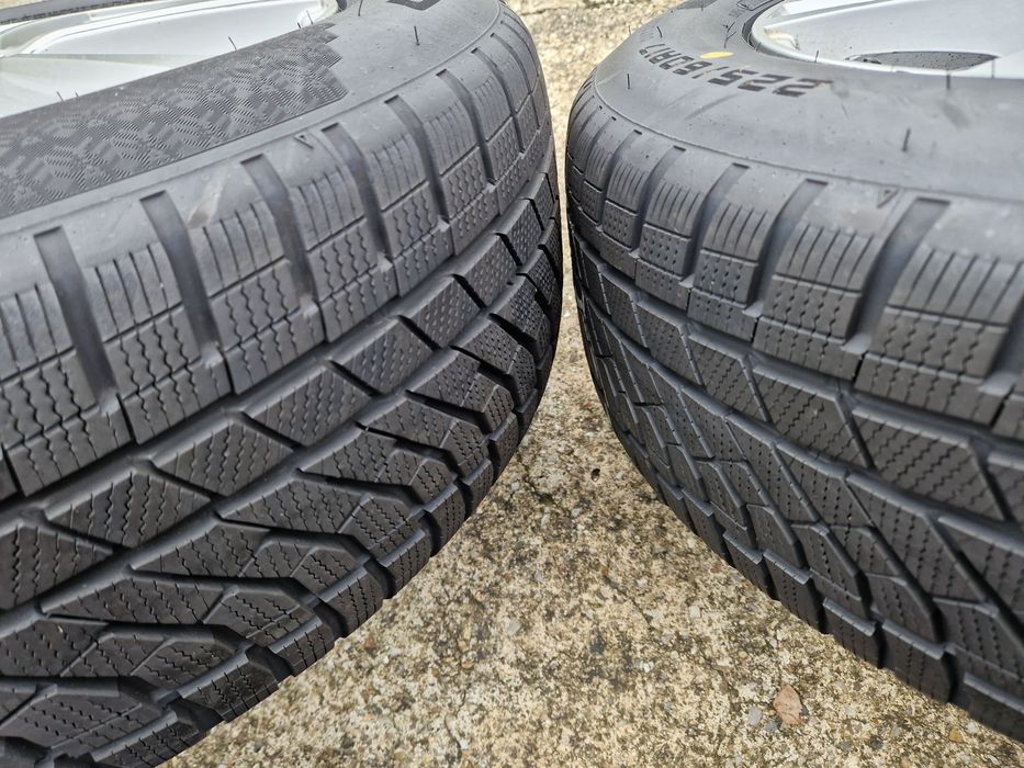 Jante 5x120 Bmw X1 X3 anvelope iarna 225 60 17 Relativ Noi