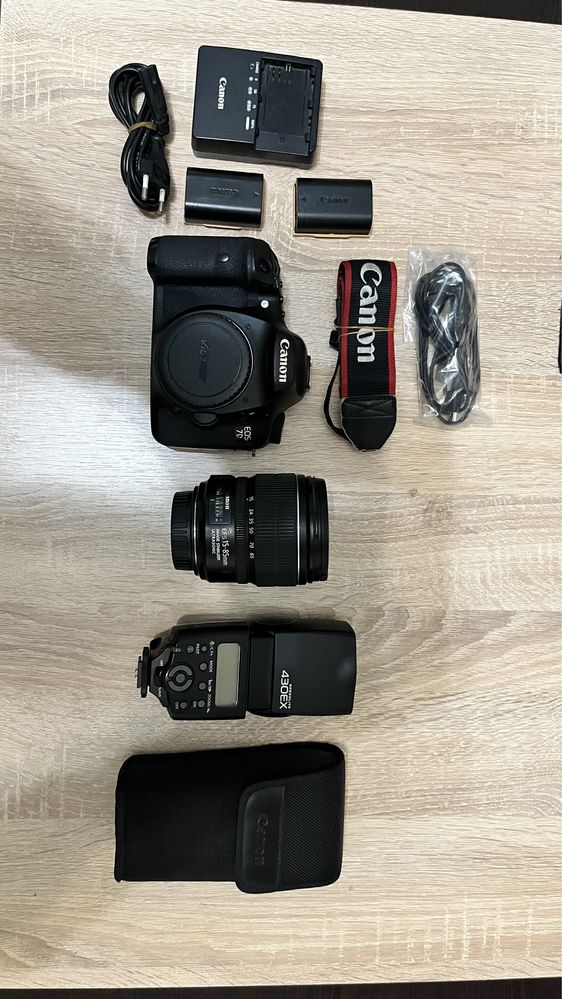 canon eos7d комплект