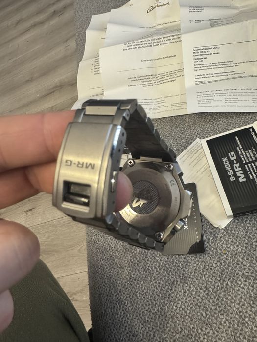 Ceas barbatesc G-Shock MR-G  Schimb cu Auto/Moto