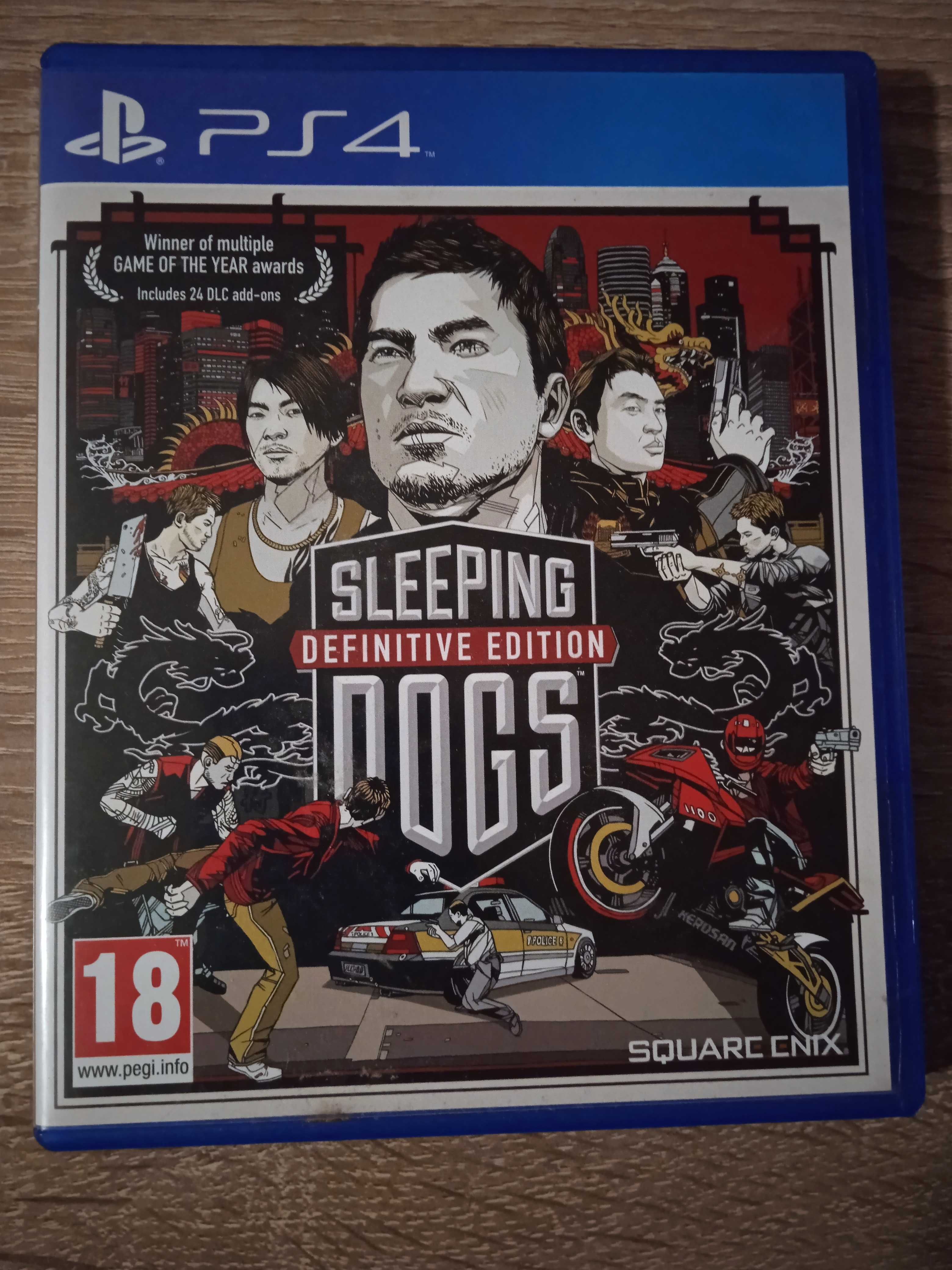 Vând joc PS 4 Sleeping dogs