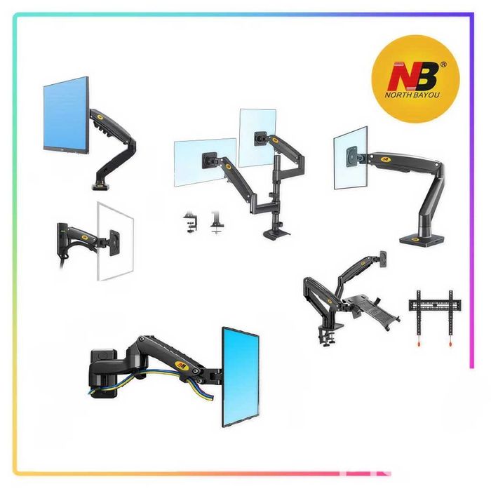 Кронштейн для монитора NB F80 F100 F160 F150 H100 H180. Есть доставка
