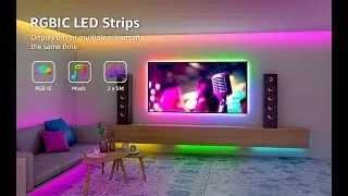 10 метра RGB LED лента WIFI, МОБИЛЕН контрол,дистанционно,декор,украса