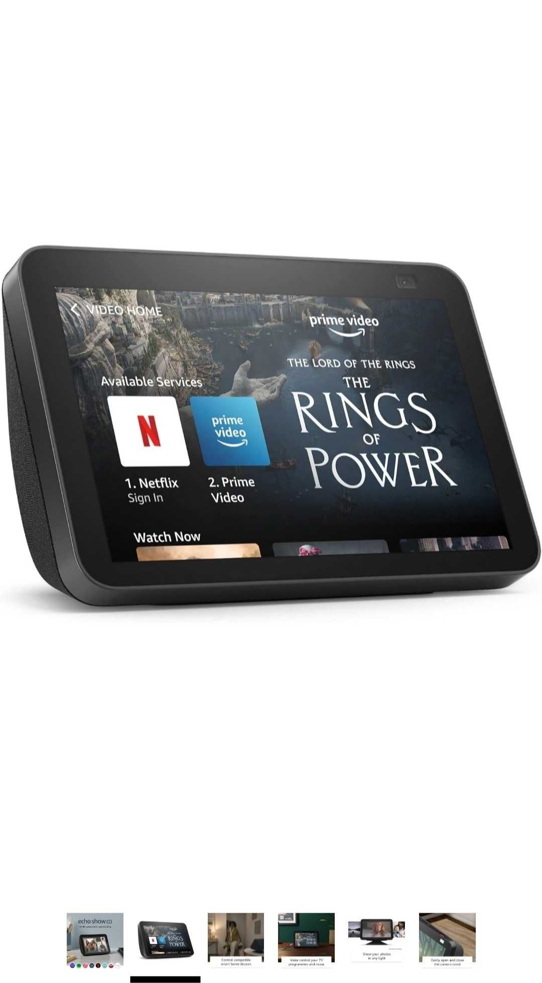 Amazon Echo Show 8" 2nd , Умен екран на Амазон