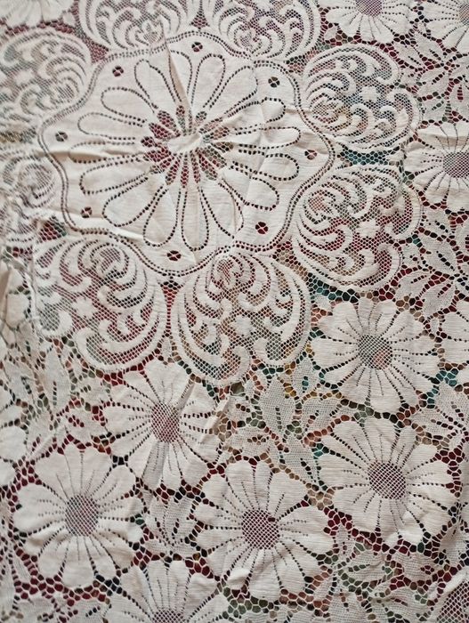 Скатерть кружевная, винтаж