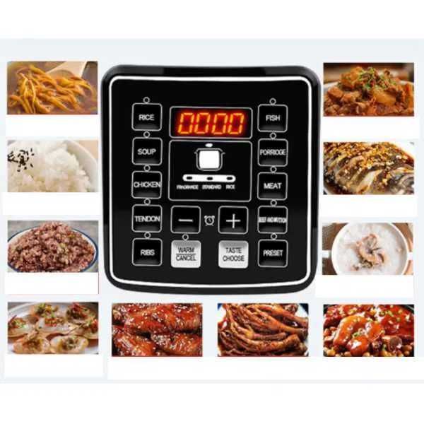 Oala sub presiune electrica multifunctionala 1050W 6L 10 in 1