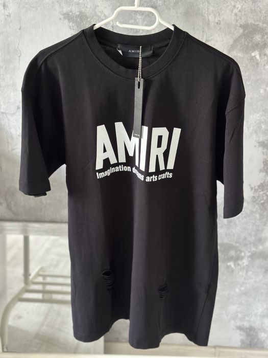Tricou  Amiri Premiun off white Balenciaga