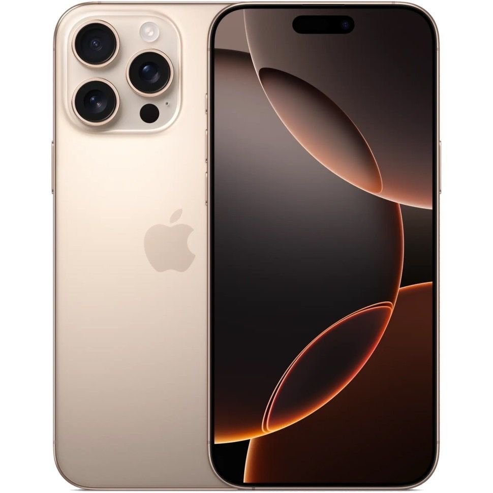 Смартфон Apple iPhone 16 Pro Max 256Gb Dual eSim золотистый(новый)esim
