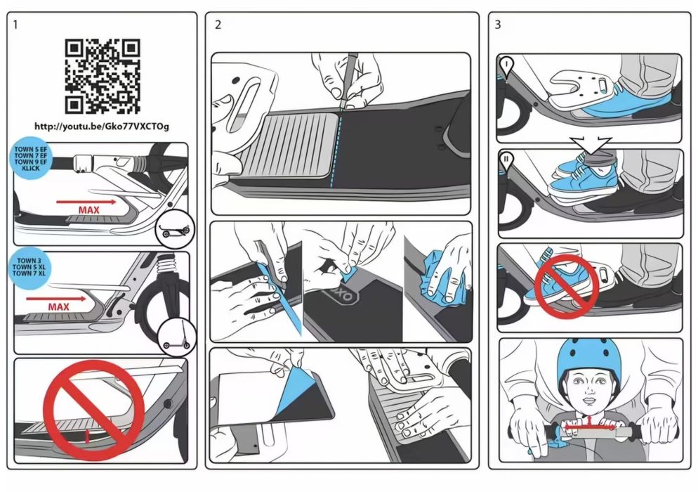 Vand Suport Copii pentru Trotineta Adult Oxelo