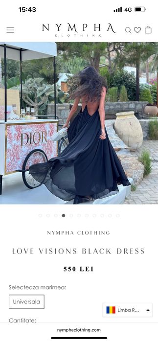 Rochie nympha love visions