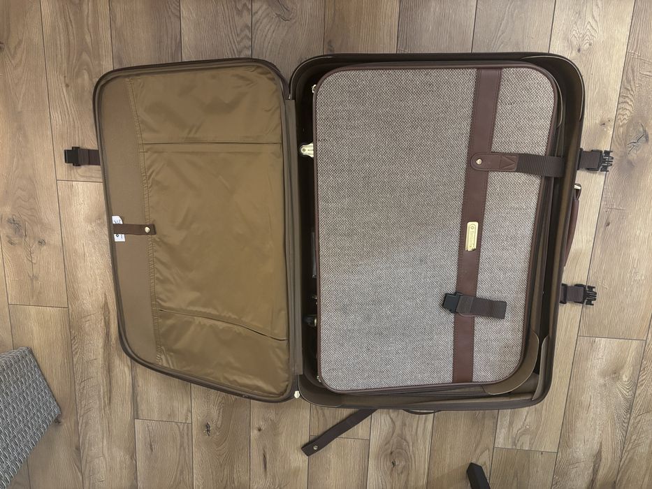 Set Troler / geamantan Vintage Samsonite 4 Set 2100 Tweed Bermuda Sand