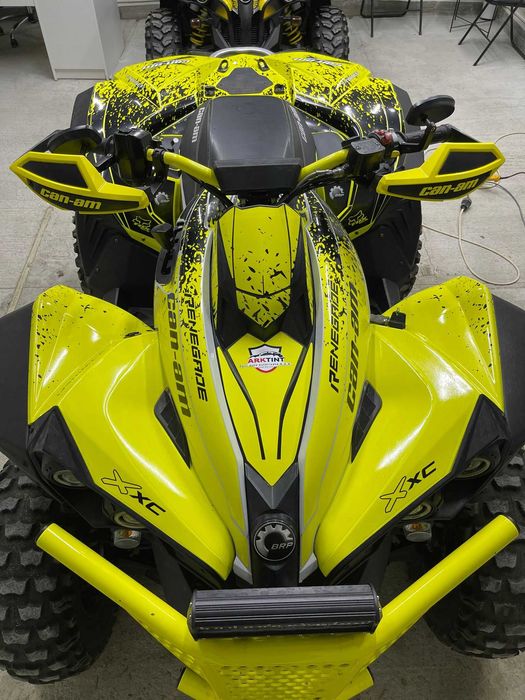 Stickere Autocolant Can-Am Renegade 2008 - 2024 Printat si Laminat