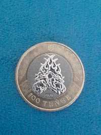 Продам редкую монету 100 теңге