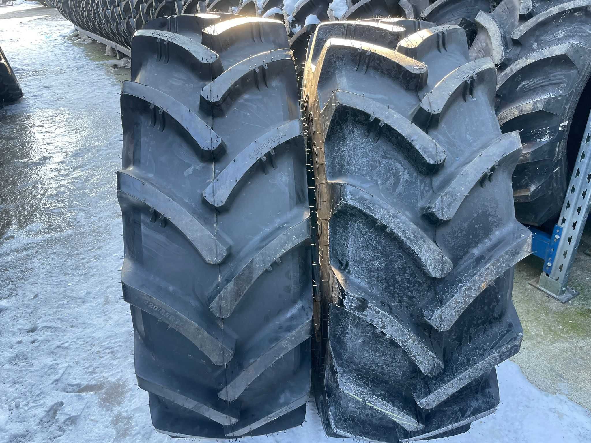 Anvelope de tractor radiale 16.9r24 cauciucuri 420/85r24