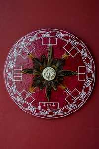 Panoplie decorativa celtica Vegvisir - Handmade