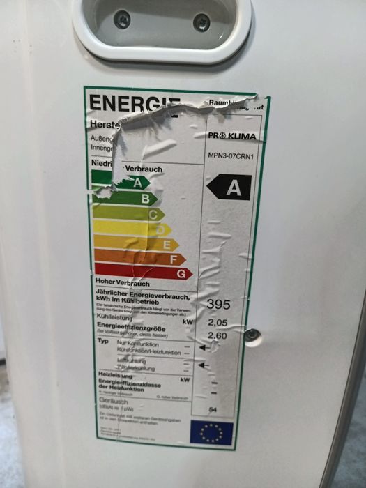Clima AC portabila Proklima 7000btu