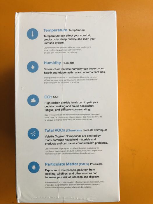 AWAIR Element senzor calitatea aerului