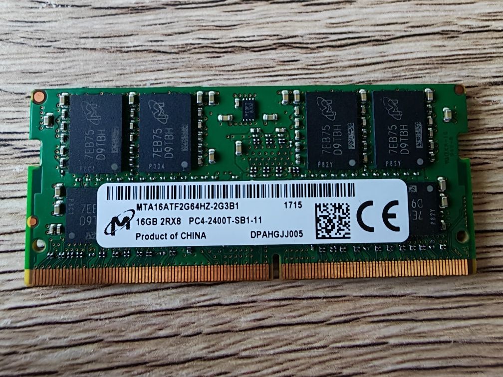 16gb ddr4 2400mhz sodimm - за лаптоп.