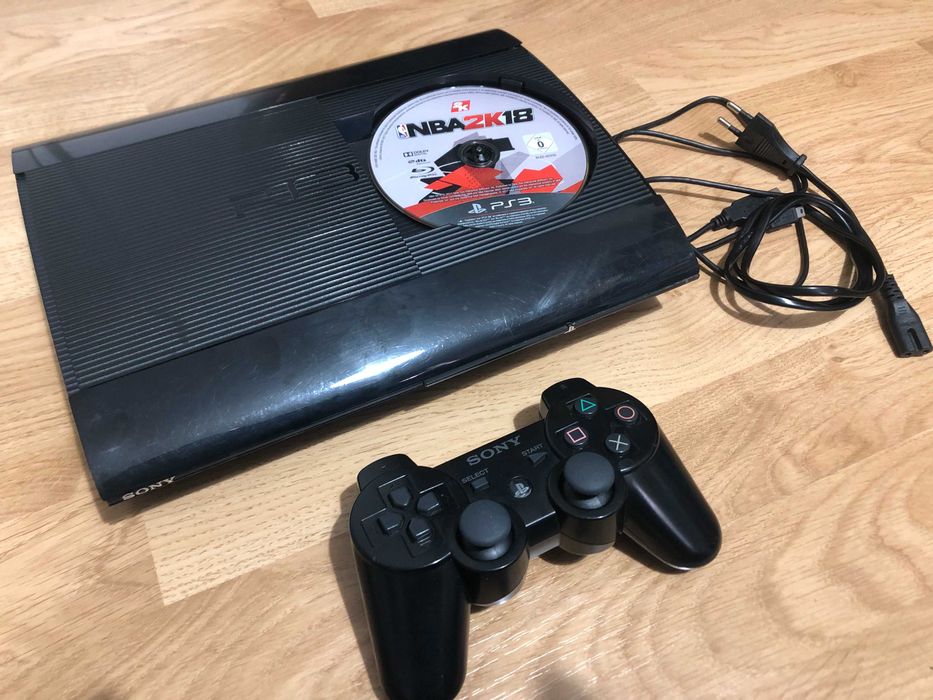 Consola PS3 Super Slim 10jocuri Gta5 DragonBall Z Mafia2