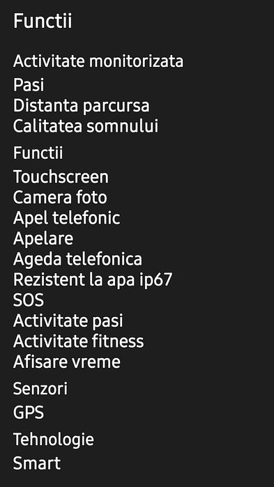 Ceas smart cu sim și GPS pentru copii
