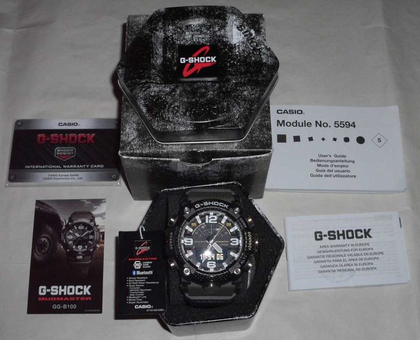 Vand ceas CASIO G-SHOCK Mudmaster GG-B100-1A3ER