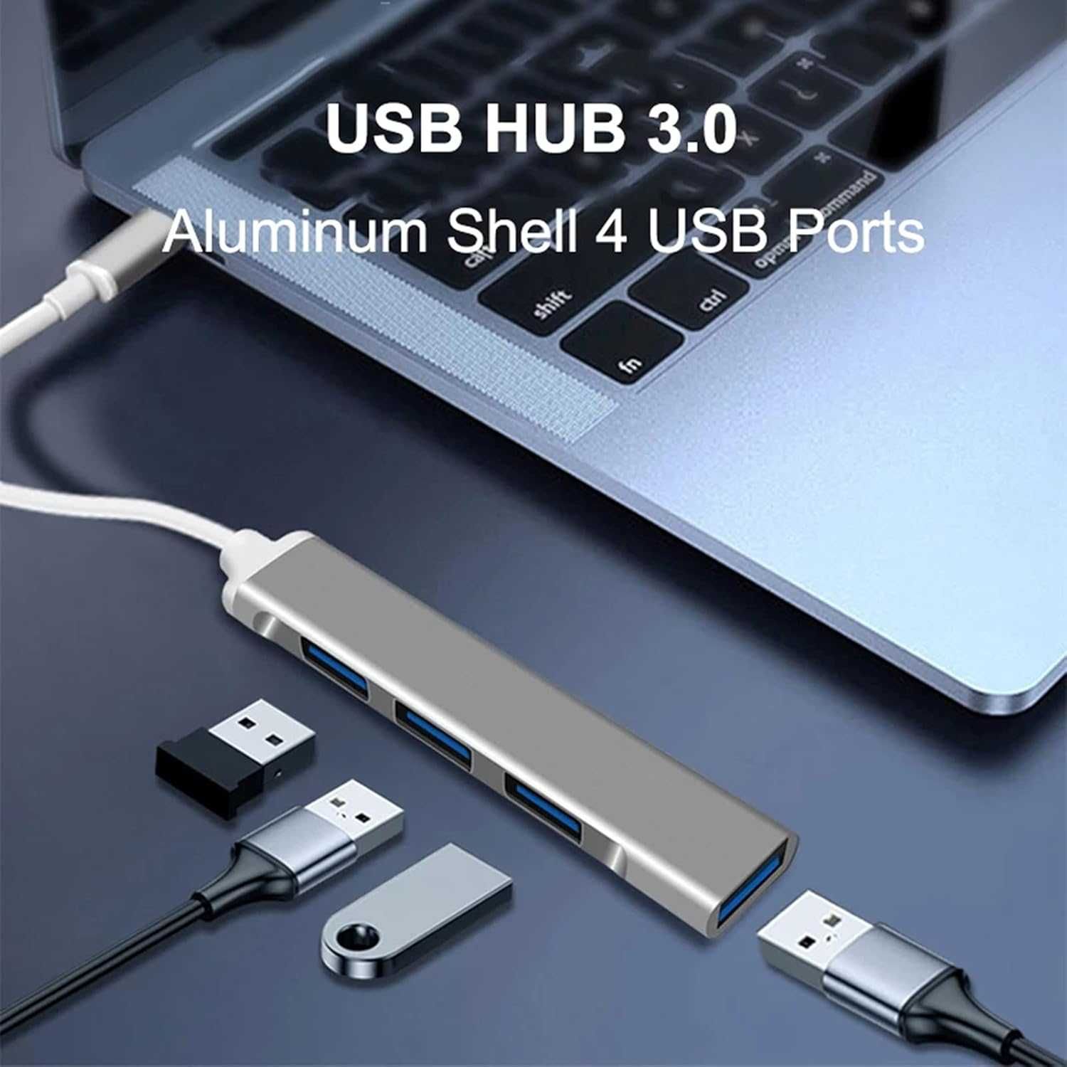 USB Хъб Type C към USB3.0 - 4 изхода Digital One SP01077, c-809, hub