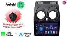 Navigatie android Nissan Qashqai J10 CarPlay AndroidAuto USB GPS