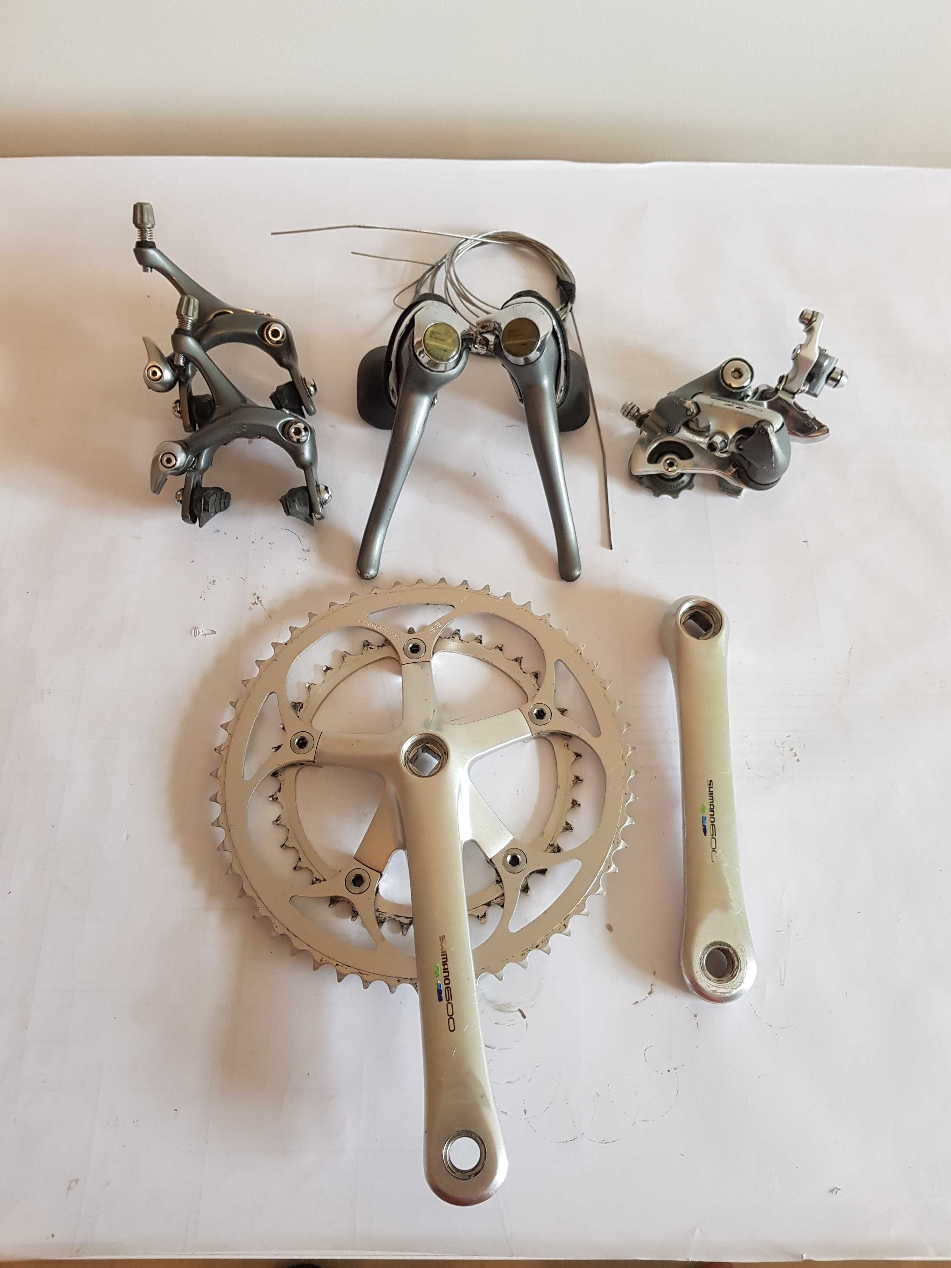 Groupset Shimano 600 Tricolor