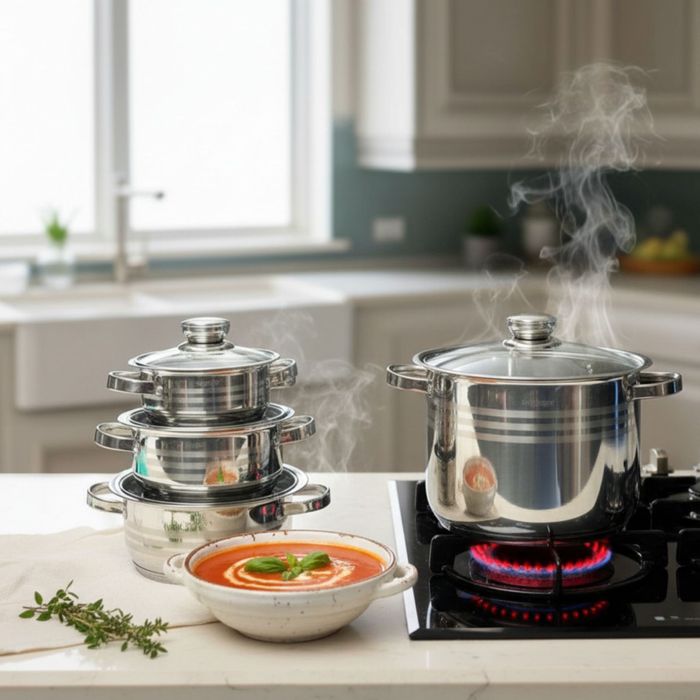 Комплект тенджери Cheffinger 10части