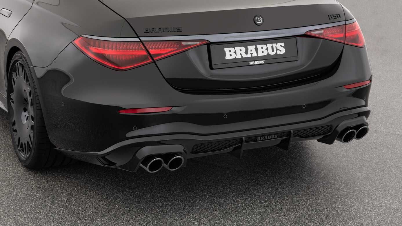 Дифузер задна броня BRABUS Mercedes S-class W223 AMG Line