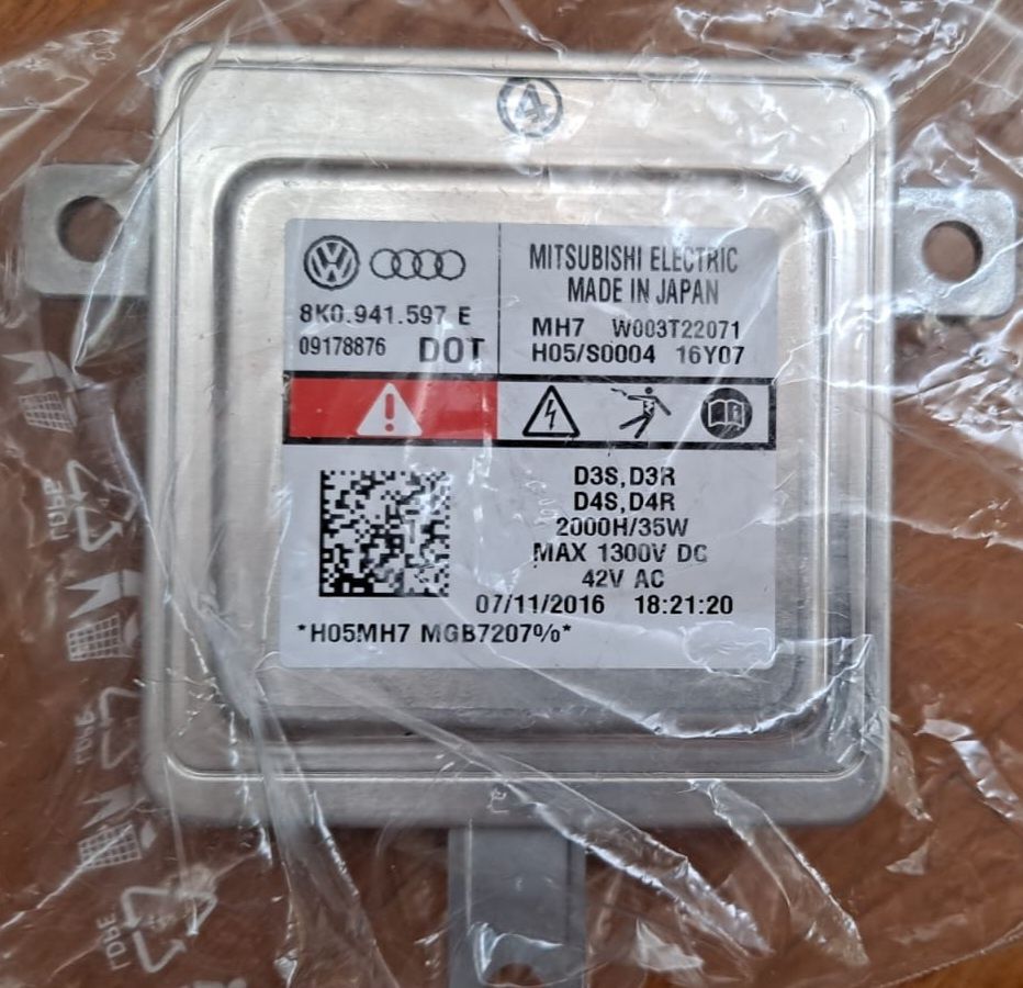 Balast xenon D3S original Audi VW, Skoda 8K0 941 597 E