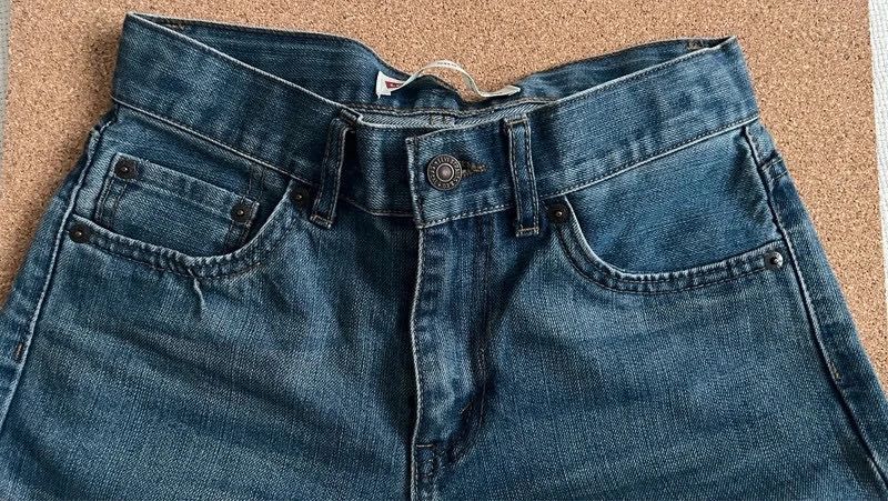 Blugi Levi's 505 XS/S • Handmade • Stil boho-hippie-vintage