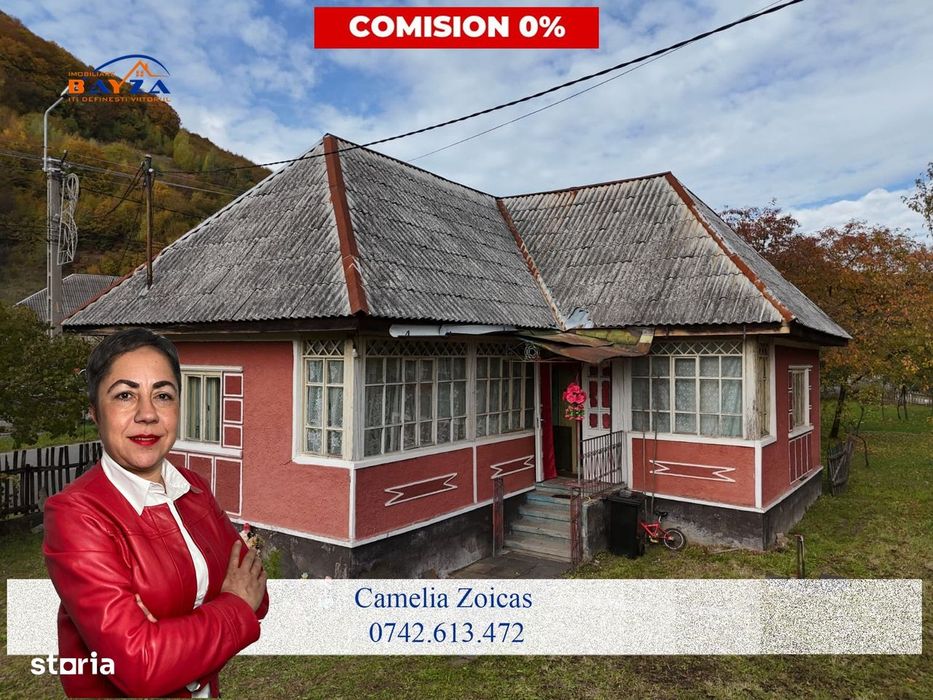 Firiza, casa cu teren 956 mp