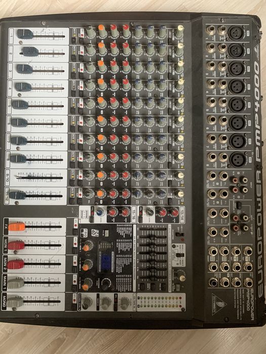 Акустический комплект звука ev electro voice zlx12 и behringer pmp4000