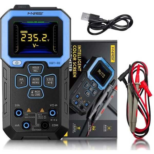 FNIRSI DMT-99 Multimetru digital inteligent 10 în 1 cu afișaj color