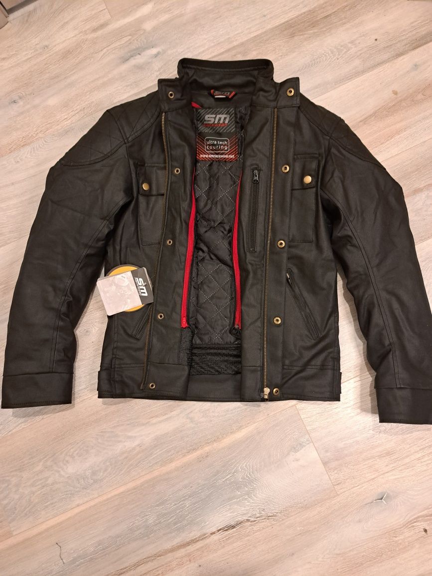 Geaca moto textil impermeabila SM Merlin-Wax mărimea M și L, Noua!!