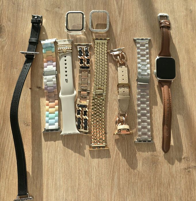 Set iPhone 14 Plus 128GB Alb + Apple Watch SE (2023) – stare excelentă