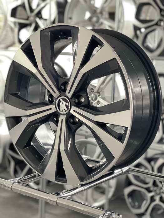 Jante R18 Originale 5X112 Skoda Kodiaq Karoq Superb Octavia 2 3 4 Yeti