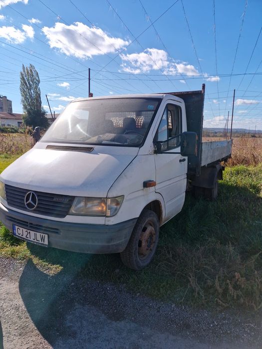 Mercedes sprinter 412 basculabil pe cutie punte dubla 2.9 clasic