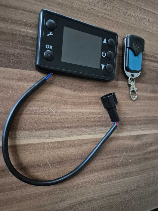 LCD Display cu telecomanda pentru sirocouri- incalzitoare (12/24/220V)