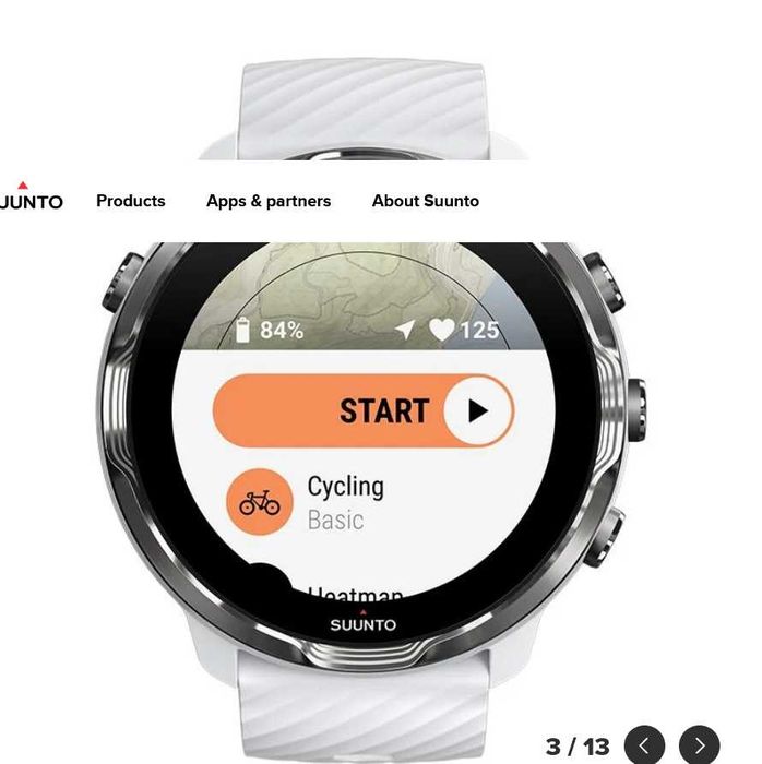 Ceas sport Suunto 7 smart gri antracit