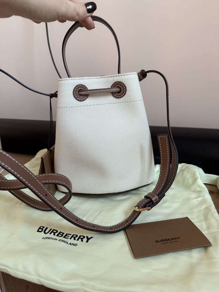 Burberry mini bucket bag
