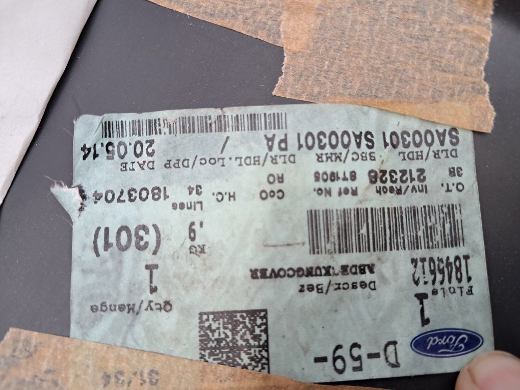 Задна броня споилер форд  б мах.  Ford B Max 2015 г