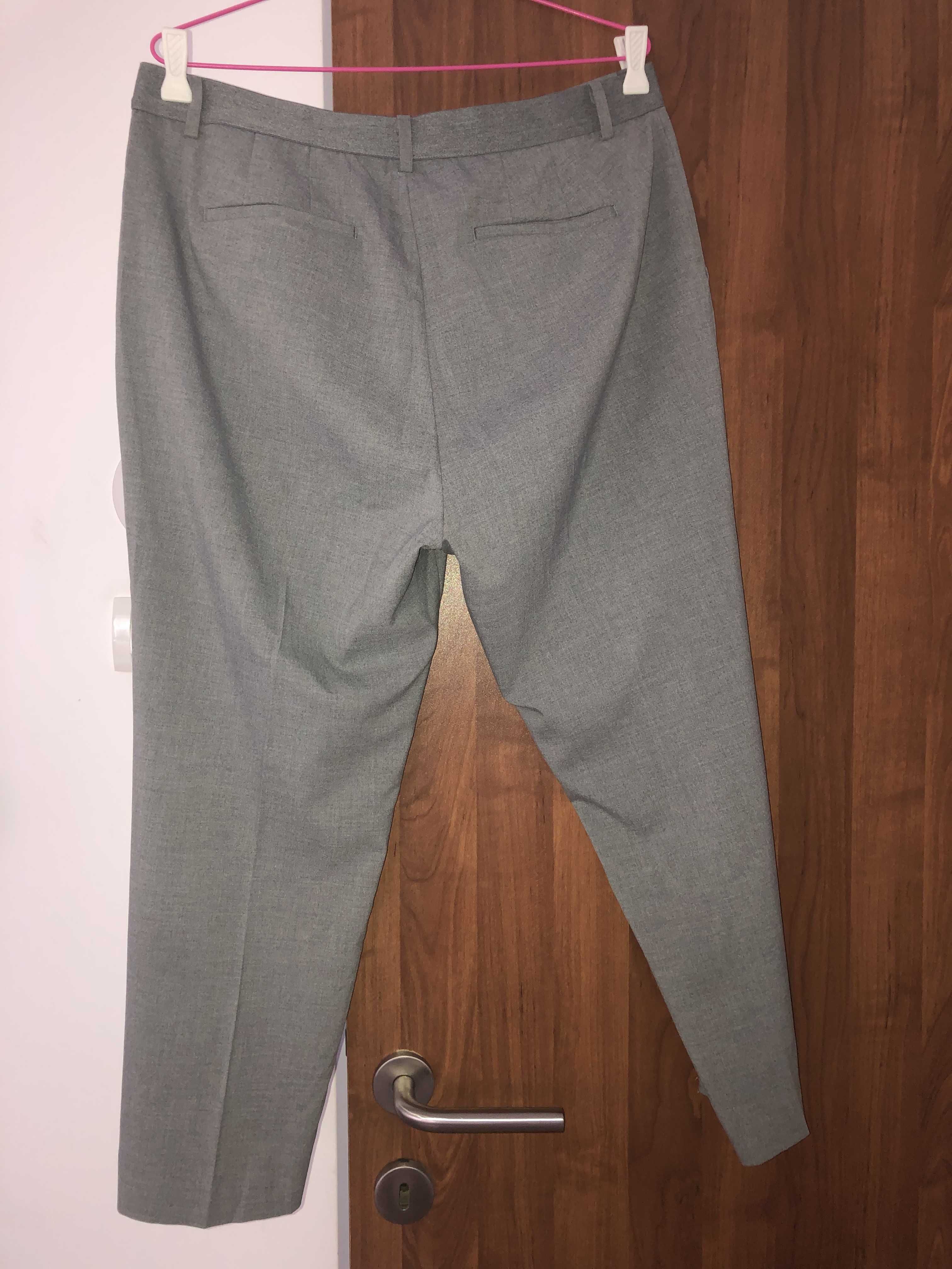 Pantaloni office gri Uniclo (Marimea- XL)