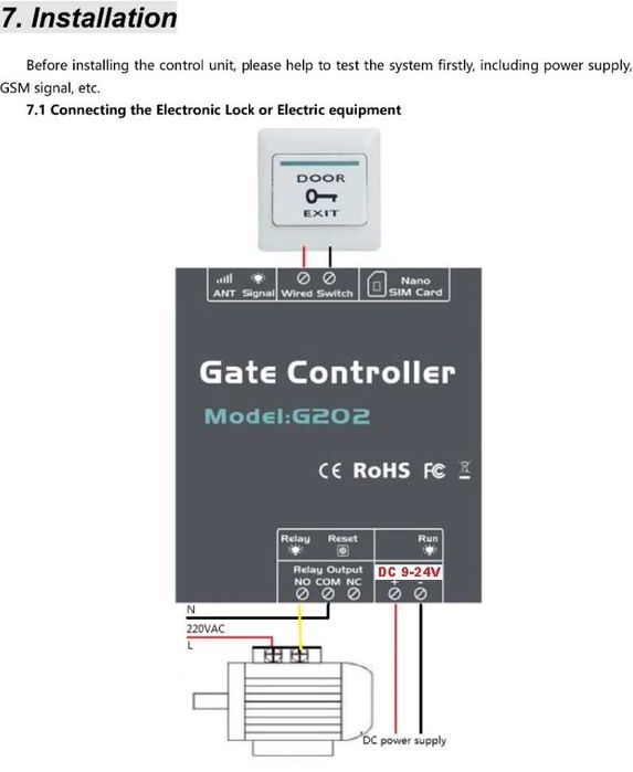 Modul apelator GSM/4G deschidere poarta garaj webasto siroco