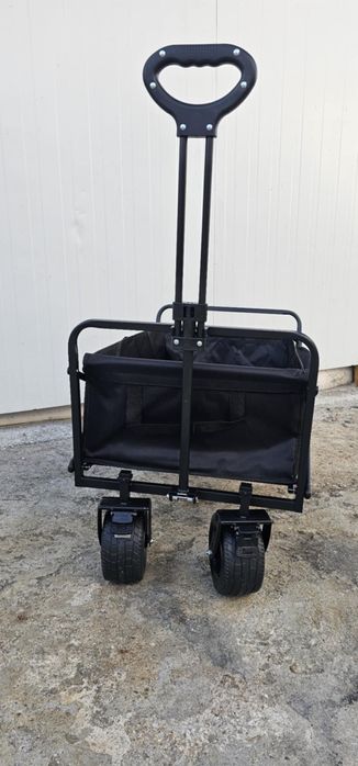 Сгъваема количка за багаж - идеална за пясък и неравни терени