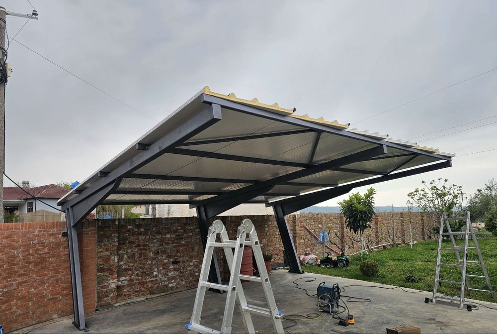 Carport metalic profesional - copertina metalica