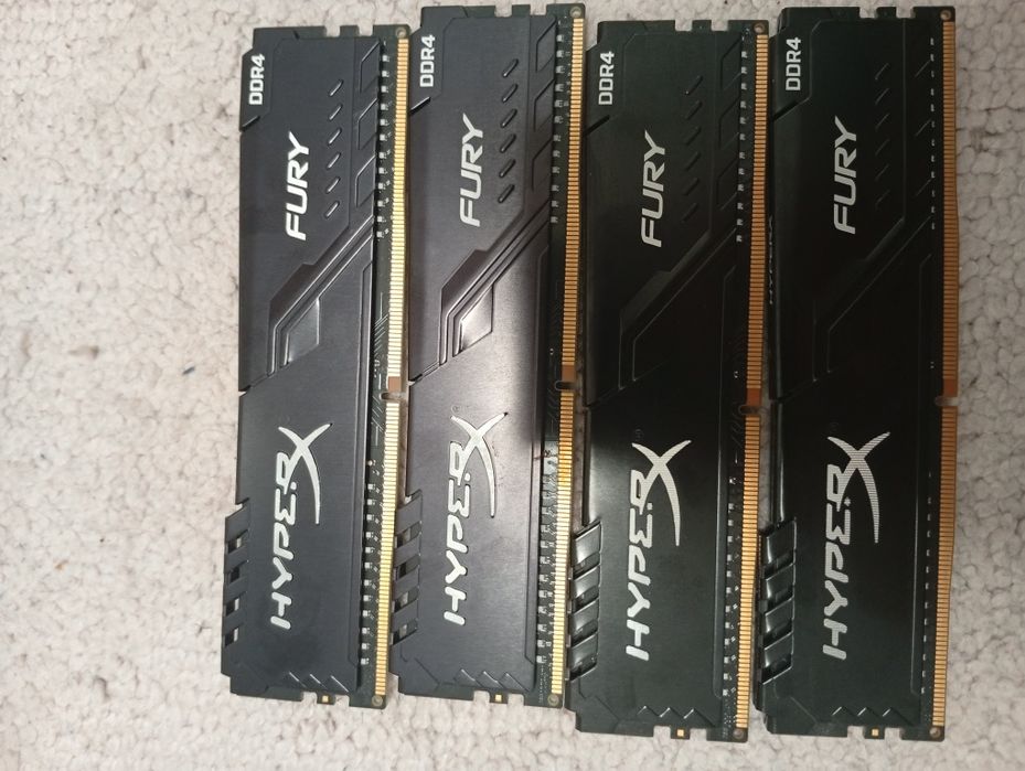 Hyperx fury RAM ddr4 4x4 2400 mhz